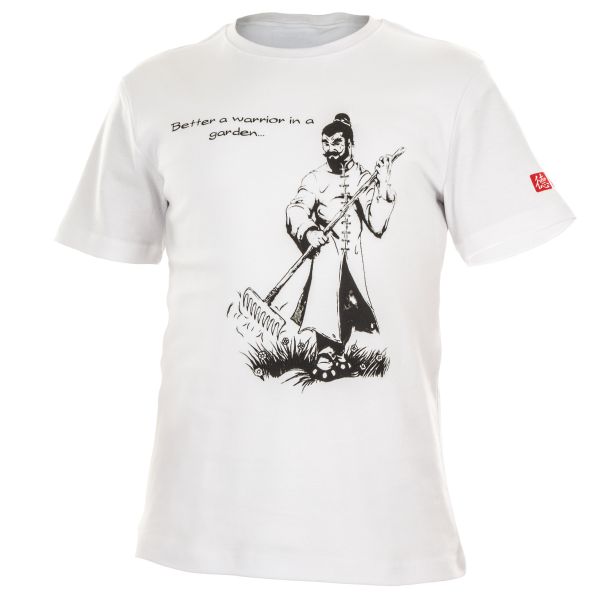 Warrior Gardener War T-Shirt – Training – Kampfkunst - Weiss